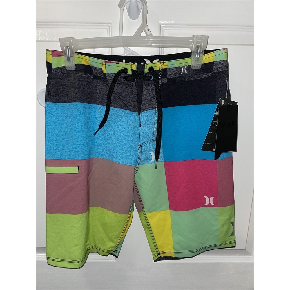 Hurley Board shorts Kids' Boys' Youth Color Block Logo - 16/28